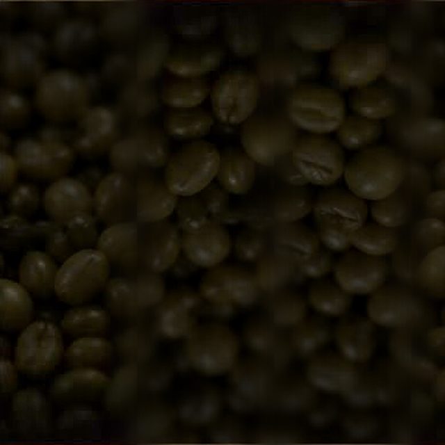 Green coffee beans before roasting